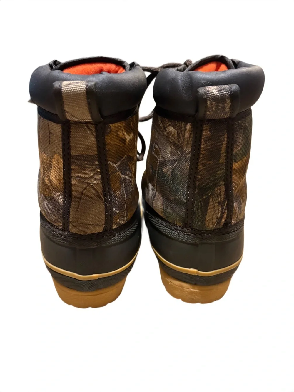 Magellan Outdoors Kids Brown and Black Camo Duck Boots - Youth 2